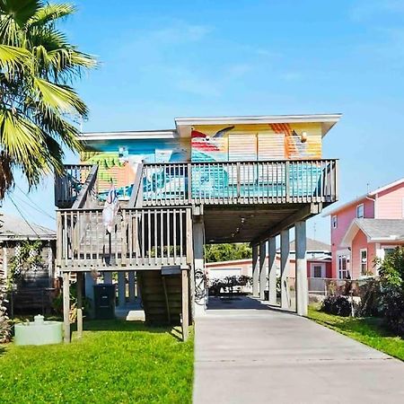 Galveston Beach House Family/Pet Friendly Exterior photo